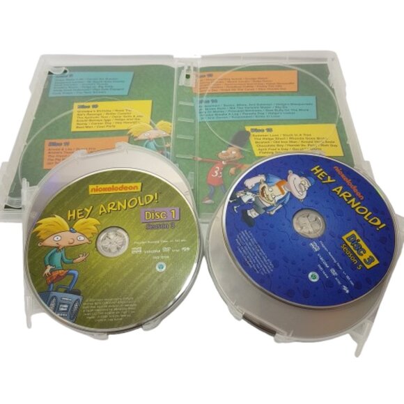 Vintage 2014 HEY ARNOLD Complete Series Nickelodeon 16 DVD Box Set - Picture 10 of 11